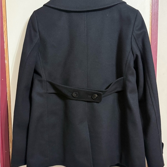 Burberry London Peacoat Womens Size 8-Black-Like NEW - Picture 7 of 9